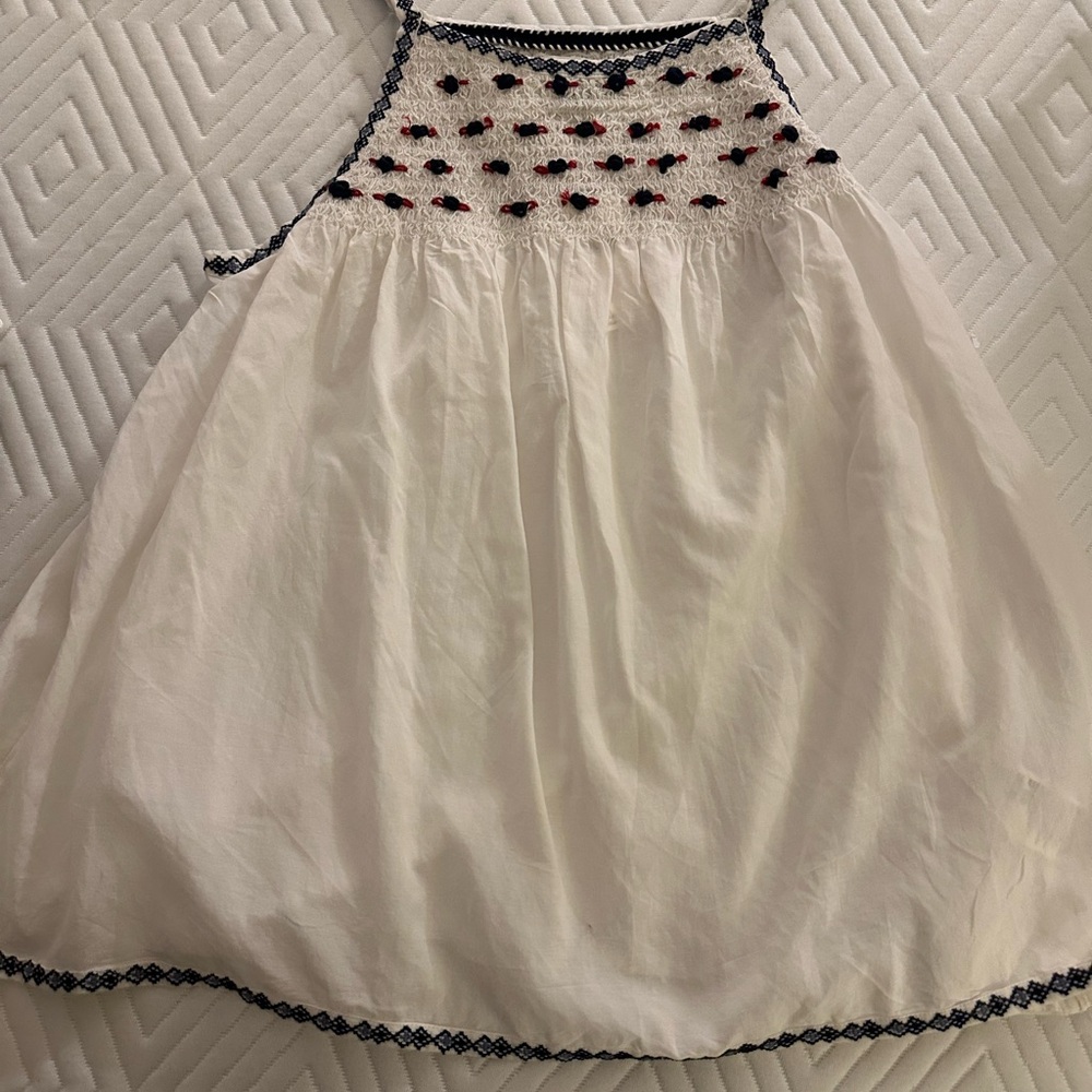 Pilcro and the Letterpress Cream and Black Tank Top